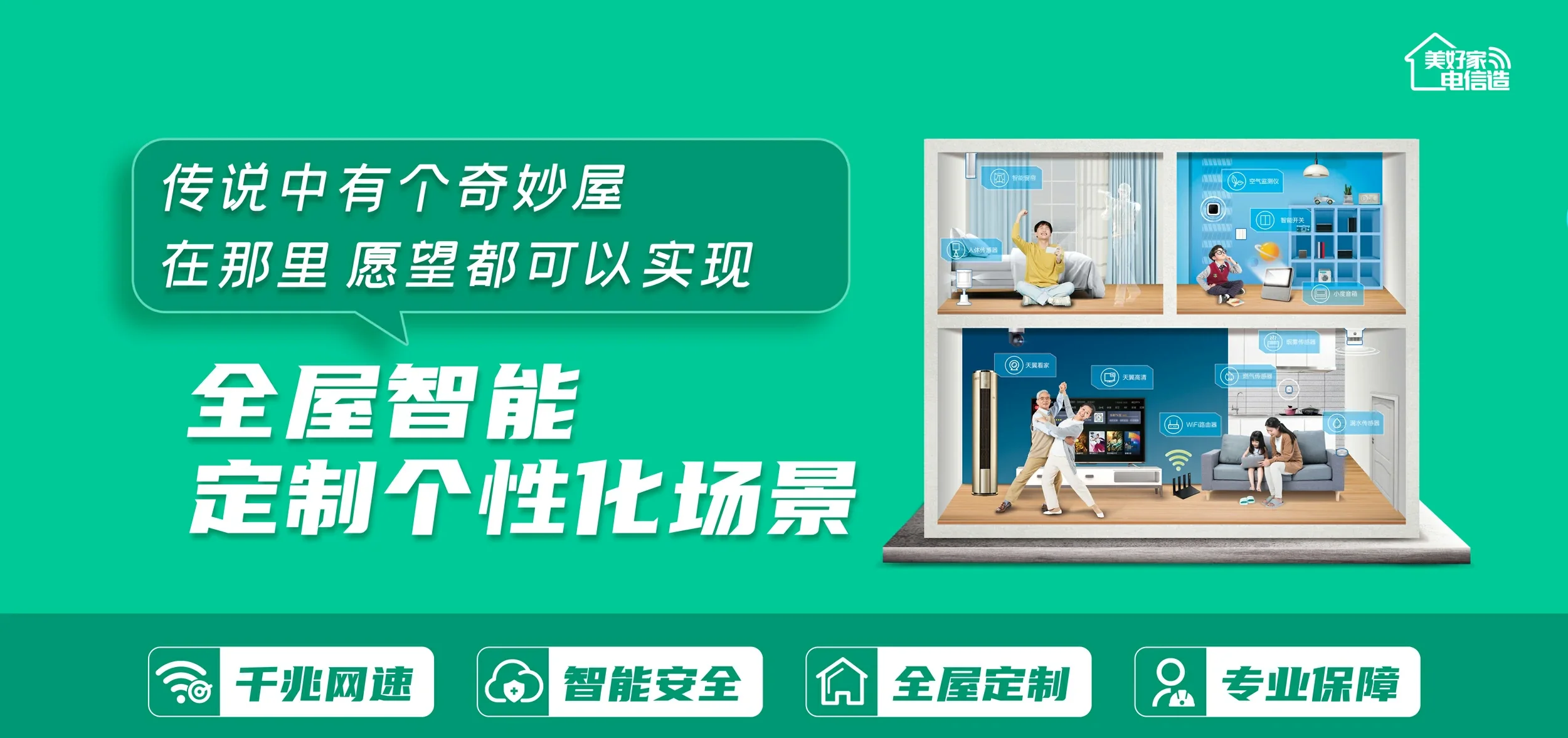 中国电信 富裕县电信宽带 宽带套餐